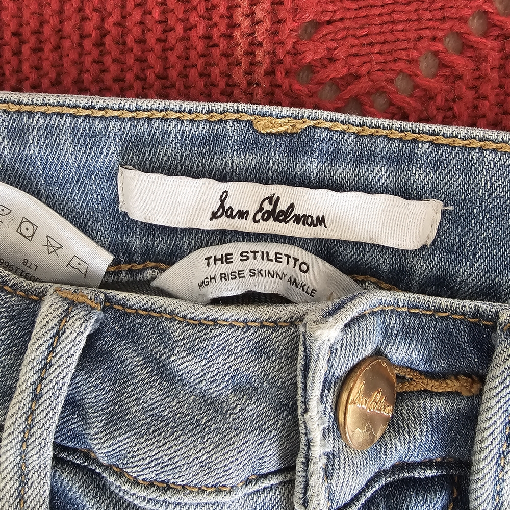 Sam Edelman High Rise Skinny Jeans